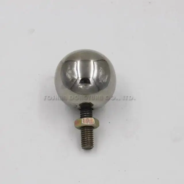 42mm Polished Stainless Steel Hollow Ball with Bar 3