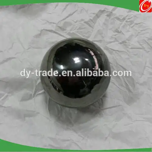 3/4/5 Gun black color finish stainless steel hollow ball for furniture decoration 1