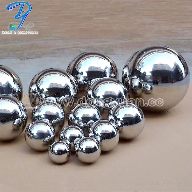 Garden Stainless Steel Gazing Hollow Ball/ Metal Globe Water Feature 1