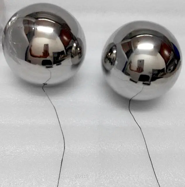Stainless Steel Hanging Sphere for Home Adornment 1