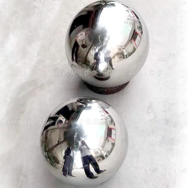 Stainless Steel Globe, Inox Steel Sphere, Gazing Ball 1