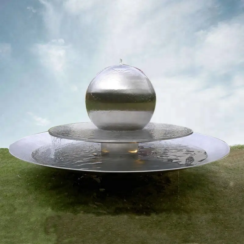 Water Fountain Feature/Spherical Custom Fountain Design for Garden 1