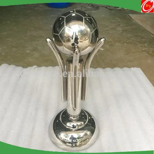 Football League Shiny Metal Custom Trophies 1