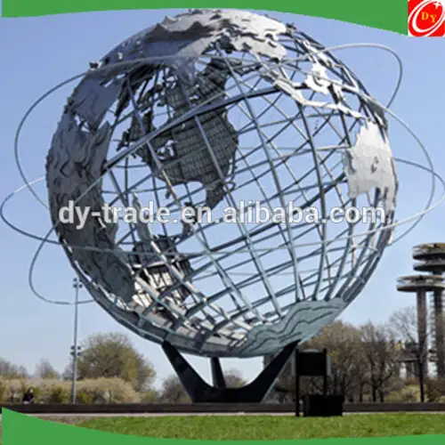 large globe sculpture 1