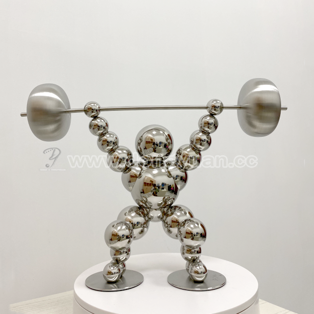 Stainless SteelDecoration Crafts Gifts in Office TableHotel Ornament 1