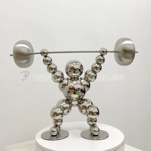 Stainless SteelDecoration Crafts Gifts in Office TableHotel Ornament 1