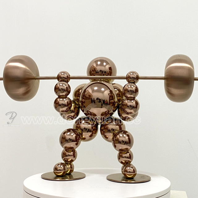 Stainless SteelDecoration Crafts Gifts in Office TableHotel Ornament 5