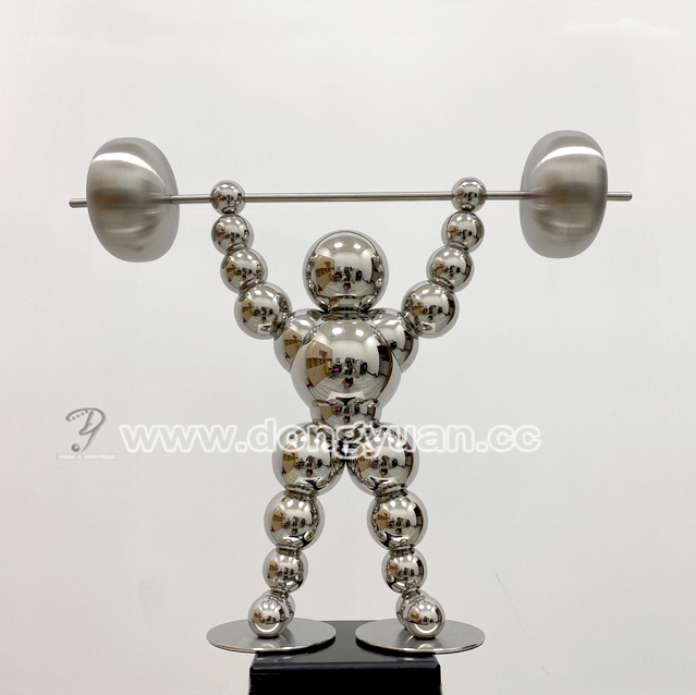 Stainless SteelDecoration Crafts Gifts in Office TableHotel Ornament 8