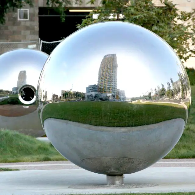 Rust Proof Gazing Stainless Steel Ball Garden 1