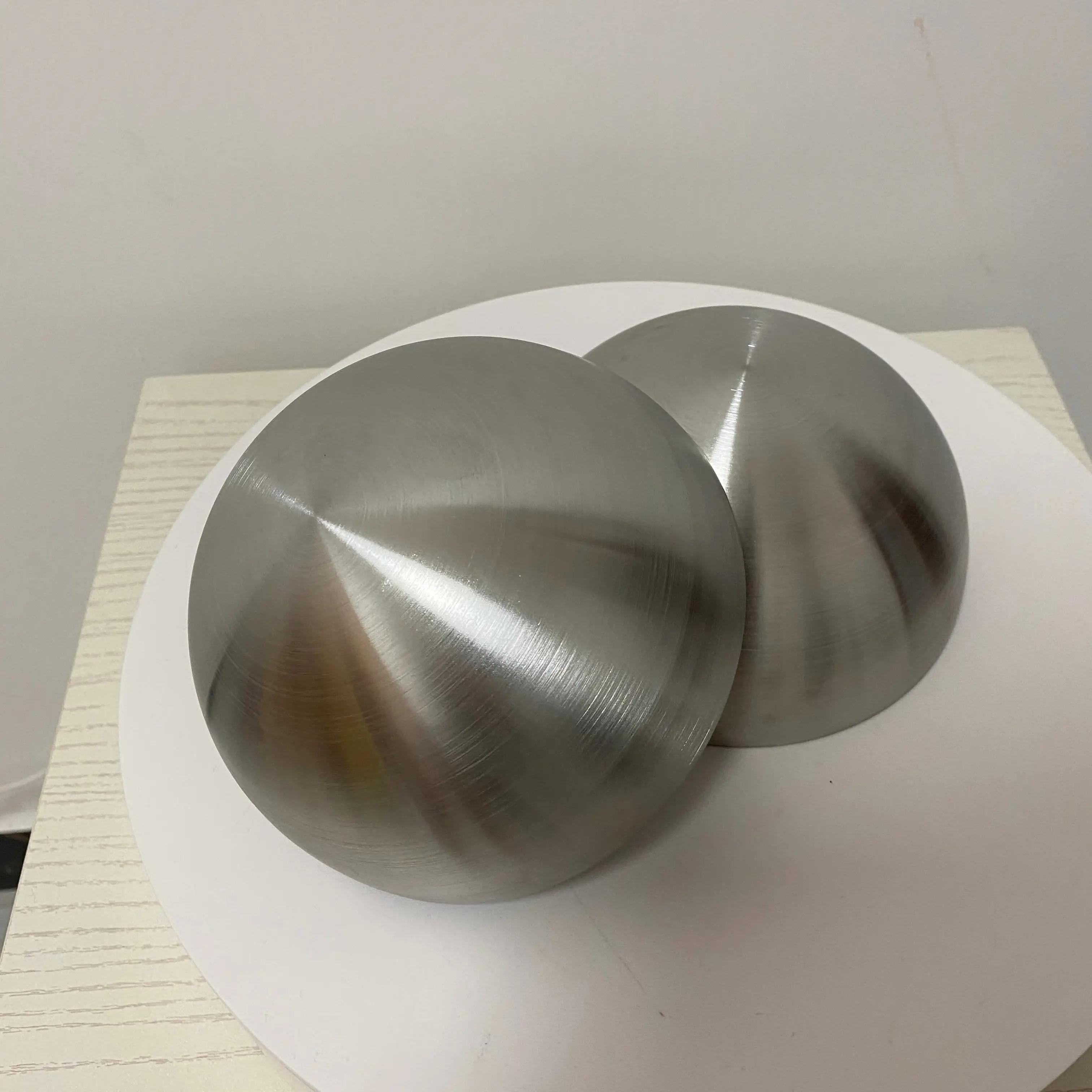 150MM Stainless Steel Brushed Hemisphere Dome for Decoration 1