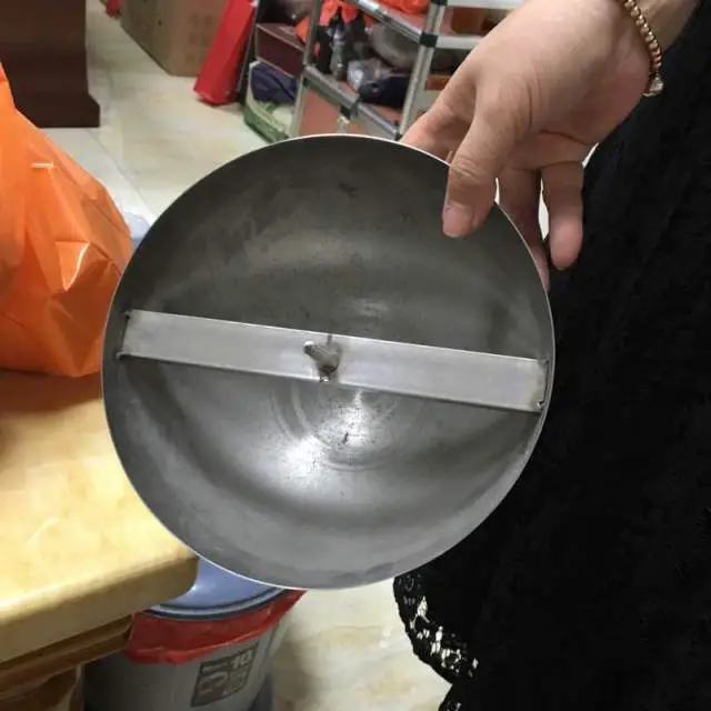 Large Mirror Polished Metal Half Ball of Stainless Steel for Sale 1