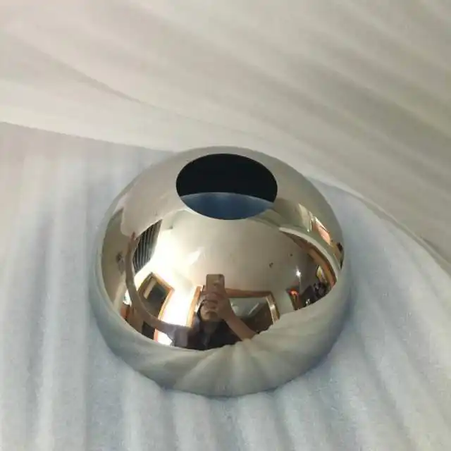 120mm polishing stainless steel hemisphere/semi-sphere/ball 1