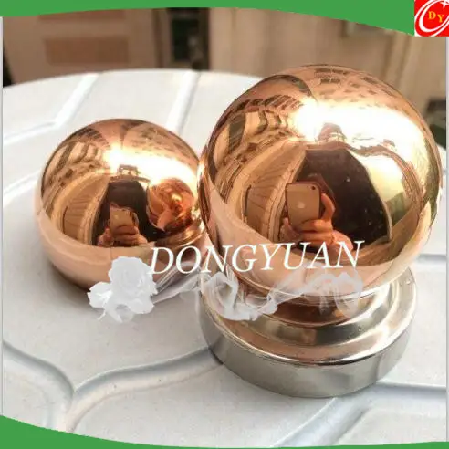 Hollow Copper Sphere, Polished Pure Copper Hollow Ball 80mm 1