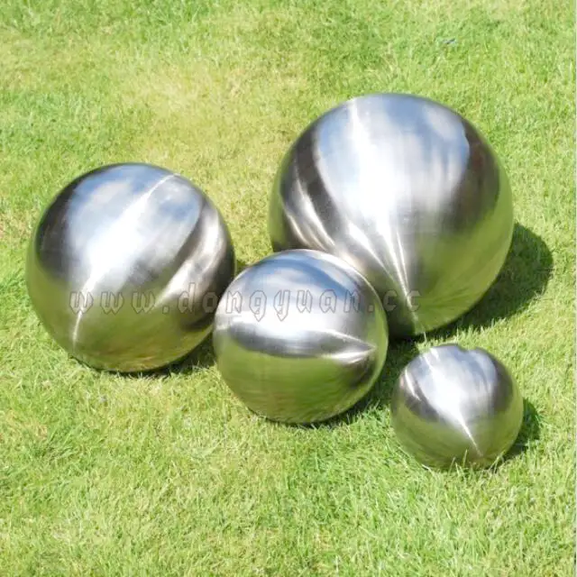 MatteMetal Balls Top Load forGarden Decoration 1