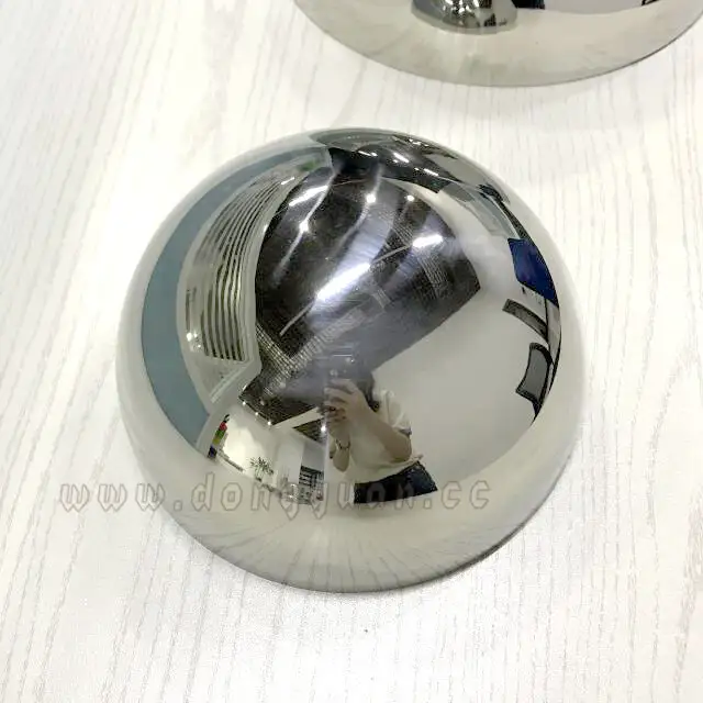 Gazing Metal Hemisphere Stock, Stainless Steel Hemisphere for Wall Decoration Garden Ornament 1