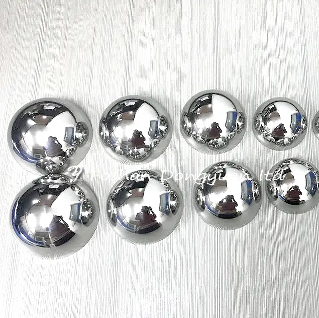 Stainless Steel Hemisphere Bath Bomb Molds 1