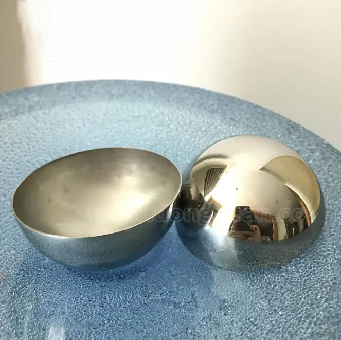 Homemade High Quality Bath Soap Mold Stainless Steel Three Sizes 42mm 51mm 63mm Bath Bomb Mold for DIY Bath Bomb 1
