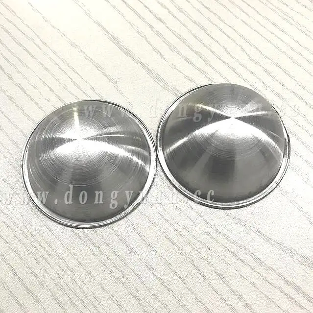 55mm Stainless SteelSoap Bath BombMoldswith Brushed Surface 1