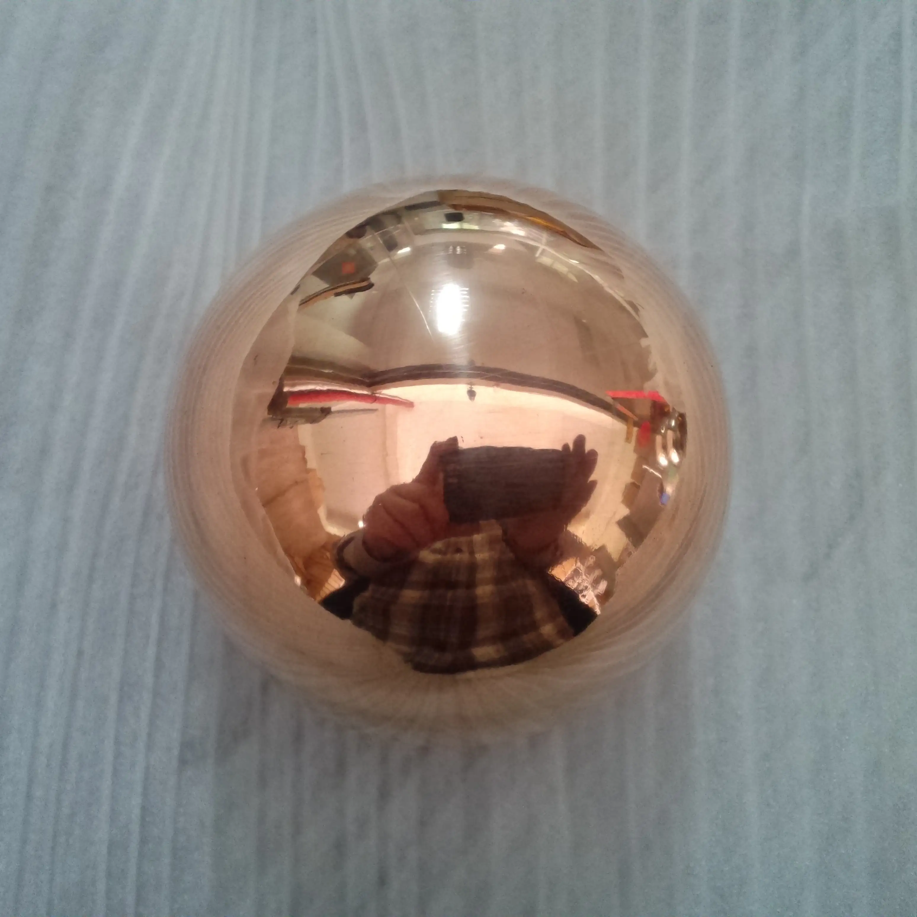 Dia 6mm-200mm Pure Perfect Polished Hollow Copper Ball 1