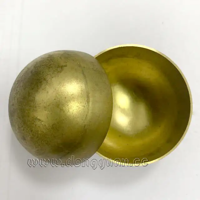 Small Brass Semi Sphere/Golden Color Half Ball 1