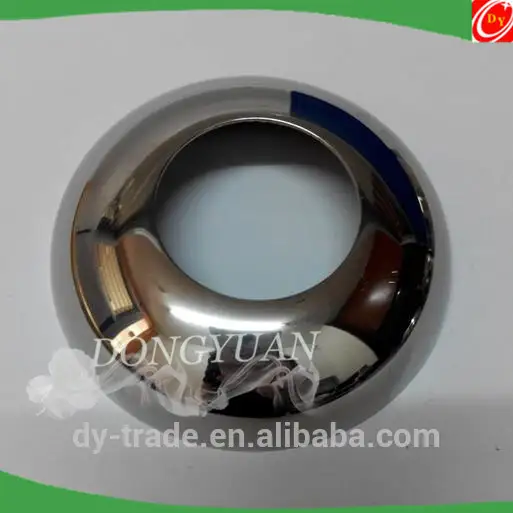 New-producted Stainless Steel Decoration Cover with Round Pipe Railing/Round End Cap 1