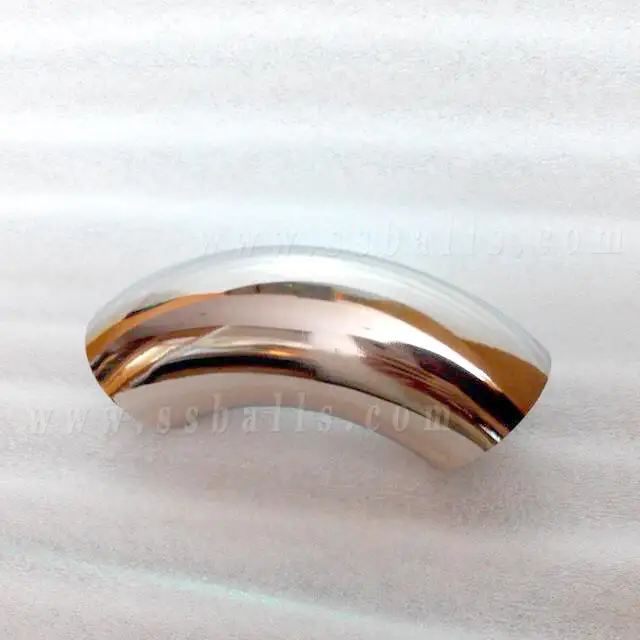 High Polish Stainless Steel Decorative Flange Elbow for Handrail Fittings 1