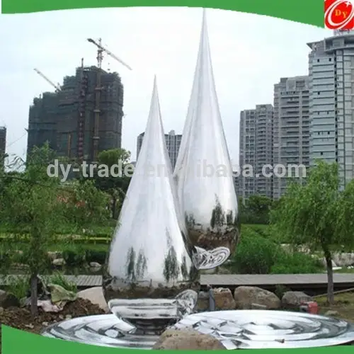Stainless Steel Water Features Garden Waterfall 1