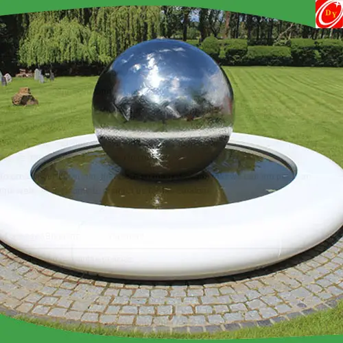 Polished Stainless Steel Ball for Pool Decoration 1