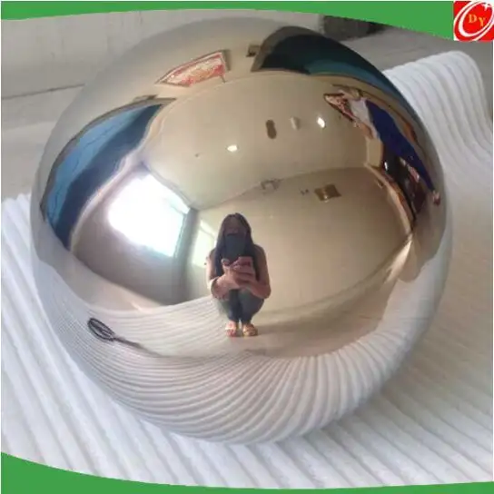 300mm stainless steel hollow ball/sphere ,with brushed/mirror finish ,thick 1.0mm/1.2mm/1.5mm 1