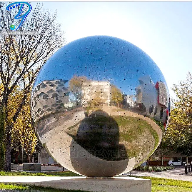 2000mmOutdoor Decorative Stainless Steel Gloss Ball 1