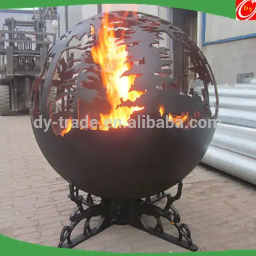 Decorative Steel Outdoor Fireplace 1