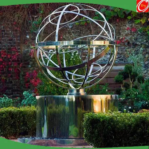 Stainless Steel Decorative Armillary Sphere 1