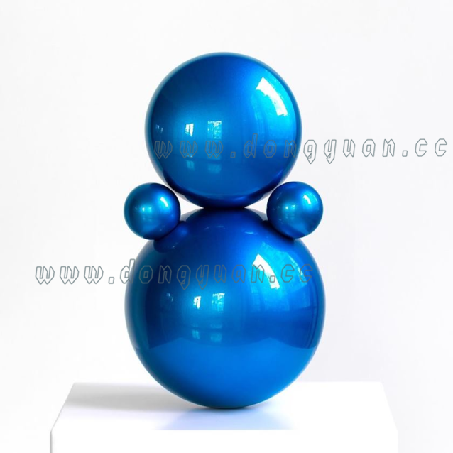 Stainless Steel GoldenArtwork SculptureArtistic Ornament for hotel 5