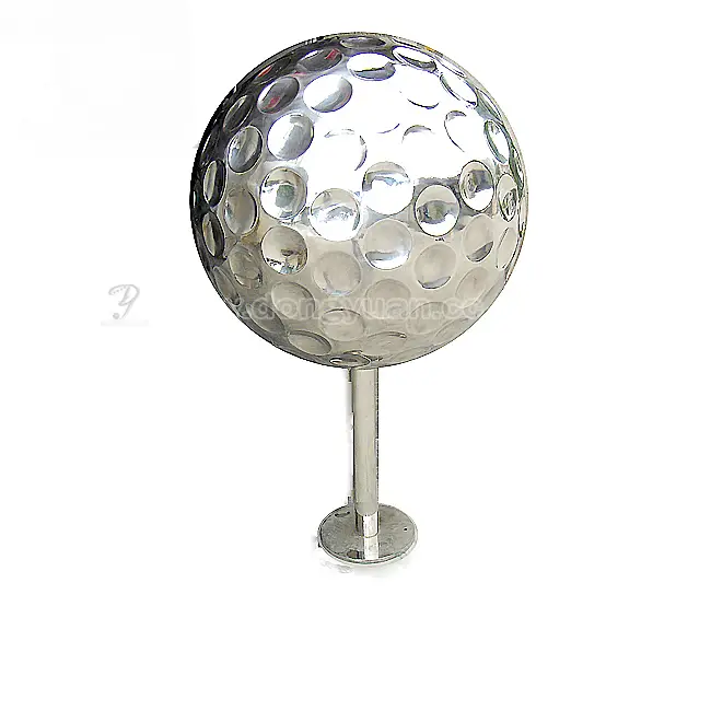 Stainless Steel Garden Reflective Ball, Metal Golf Ball for Water Feature 1
