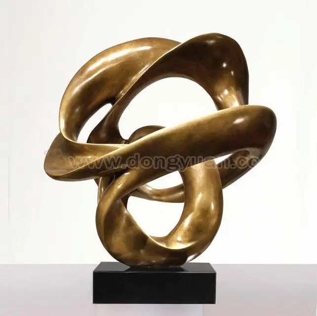 Figurative Abstract Bronze Indoor Statue or Statuette 1