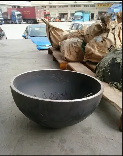 Plain Steel Half Sphere 1