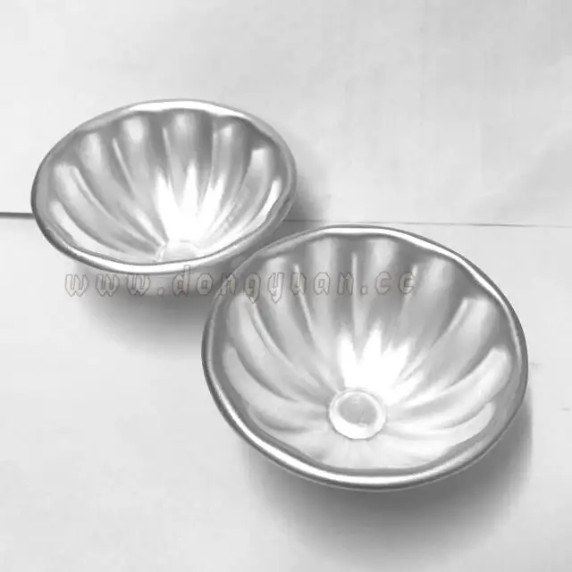 Aluminum Alloy Flower Shape Bath Bomb Molds Baby Birthday Cake Decorating Tools 1