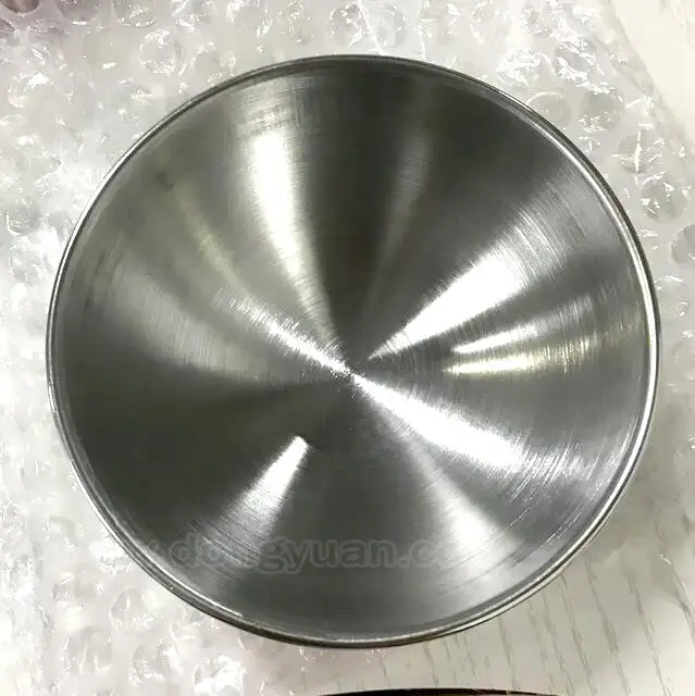 55mm Stainless Steel Half Molds with Brushed Surface for Lush Bath Bombs 1