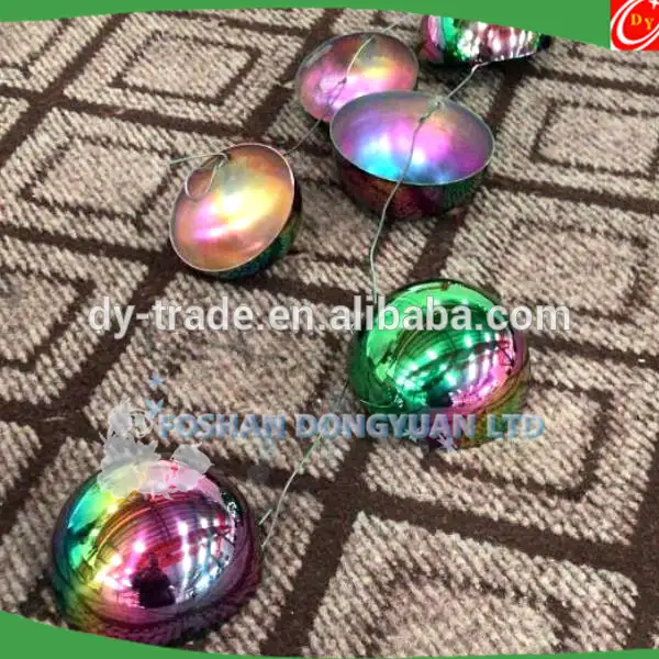 Rainbow Color Stainless Steel Bath Bomb Molds for Bath Bombs Making Gift Sets 1