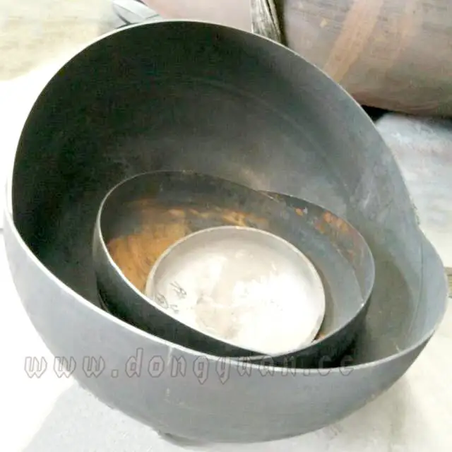 600 Carbon Steel Hemisphere FirePit, Mild Steel Ball Dome 1