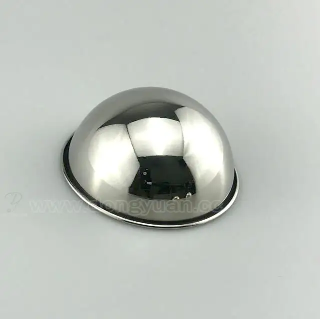 100mm Stainless SteelHalfBall Mold with Rollded Edgefor Bath Bomb Mould Making 1