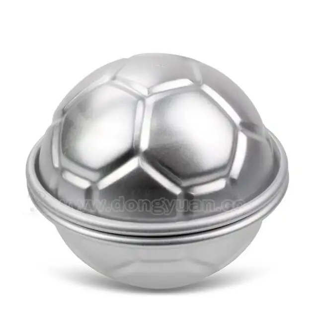 Aluminum Alloy Football Sphere Bath Bomb Molds 1