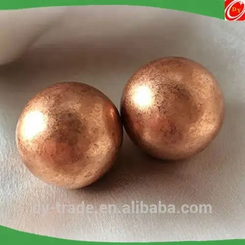 Unpolished 200mm Metal Red Reddish Copper Spheres 1