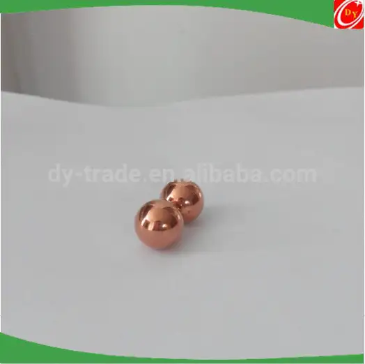 6mm-20mm mirror pure copper ball/sphere for jewelry findings 1