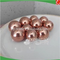 6mm-20mm mirror pure copper ball/sphere for jewelry findings 3