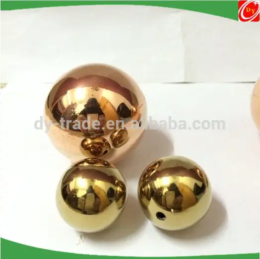50MM Brass hollow ball/sphere , pure copper hollow ball 1