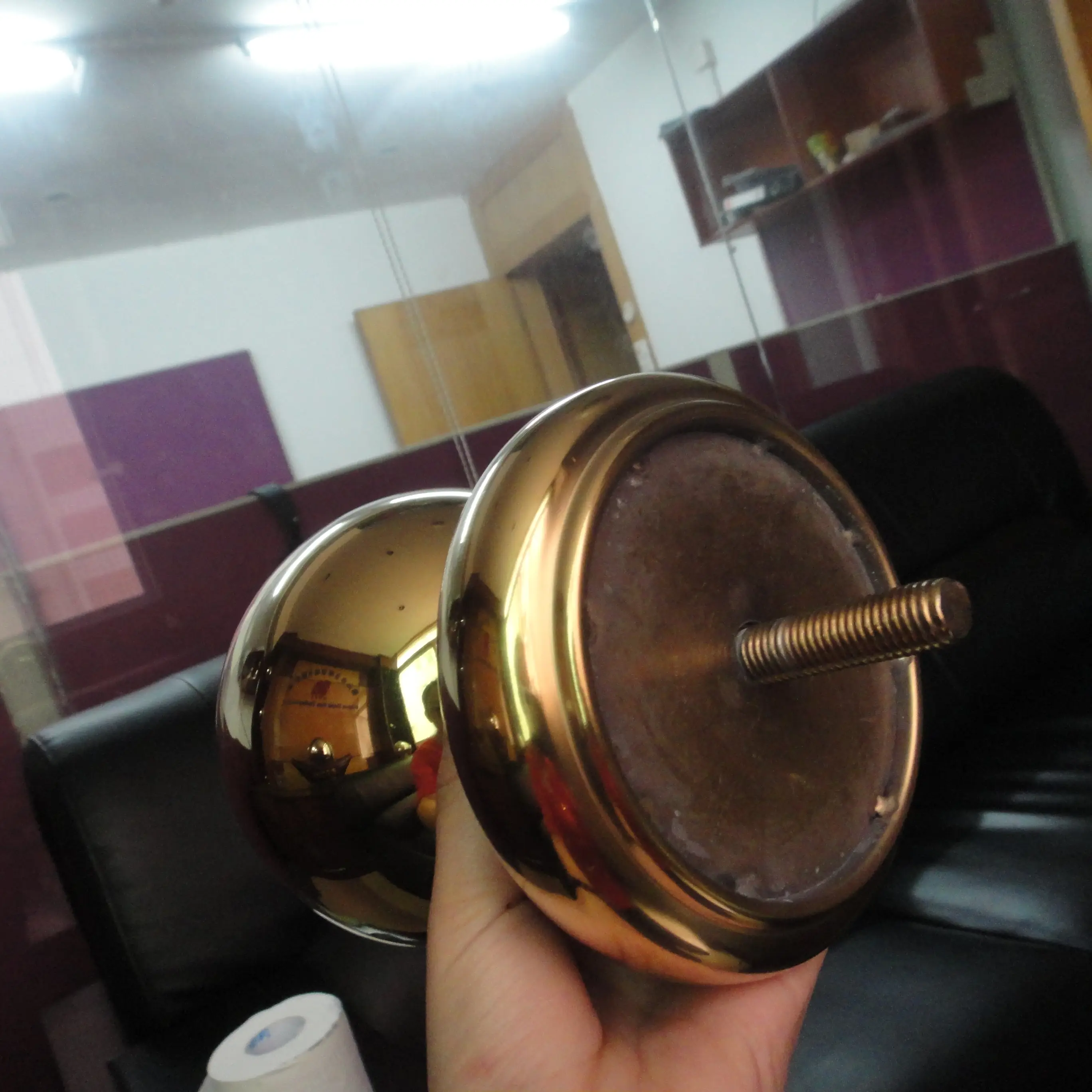 Brass BED BALL FOR IRON BED 1