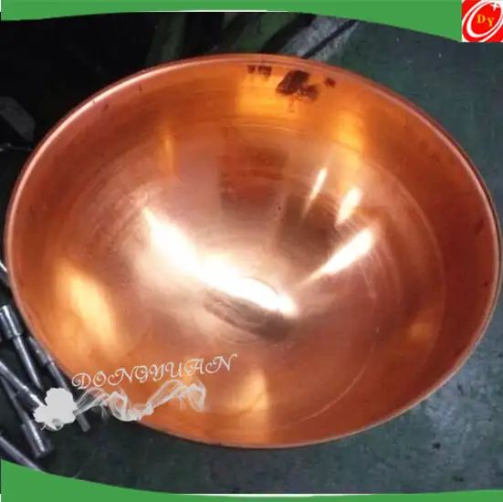 conductive copper half sphere 300mm,copper hemisphere 1