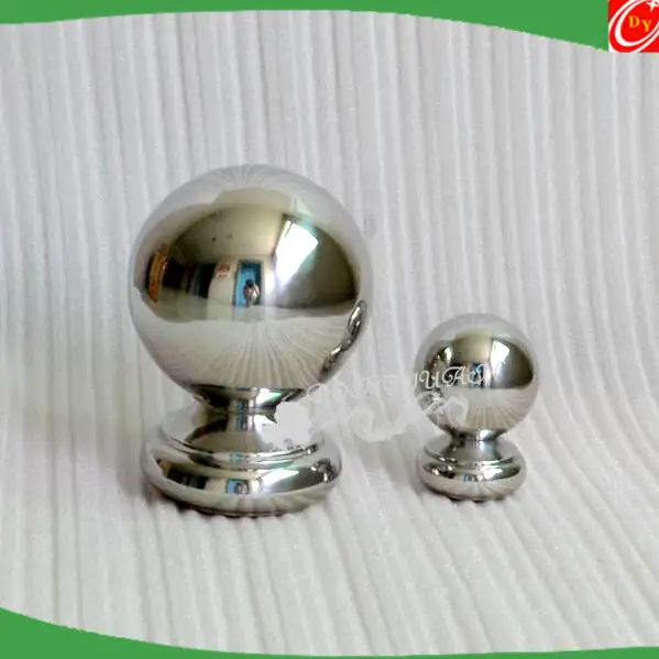 Hot sale stainless steel handrail ball center post for stair decoration 1