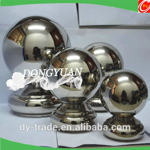 inox steel ball sphere for handrail,fence, railing ,stair decoration accessories 2